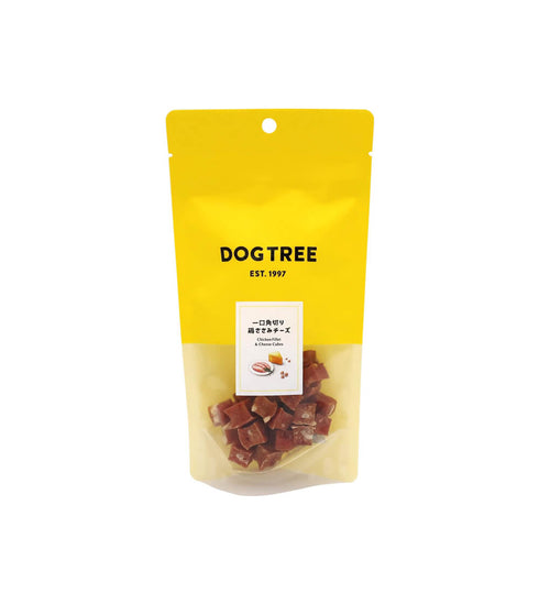 DOG TREE(ドッグツリー)一口角切り 鶏ささみチーズ 45g